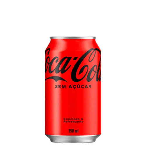 Refrigerante Coca Cola Sem Açúcar Lata 350ml