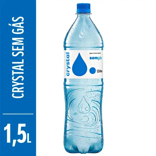 Água Mineral Crystal Sem Gás - 1,5L