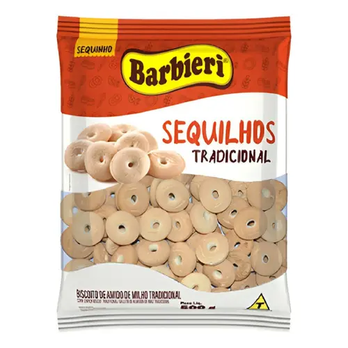 Biscoito Sequilhos Barbieri Tradicional 500g