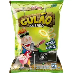 Salgadinho Gulão Assado Cebola e Salsa 120g