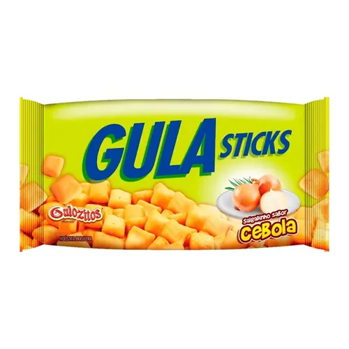Salgadinho Gula Sticks Laminado Sabor Cebola 50g