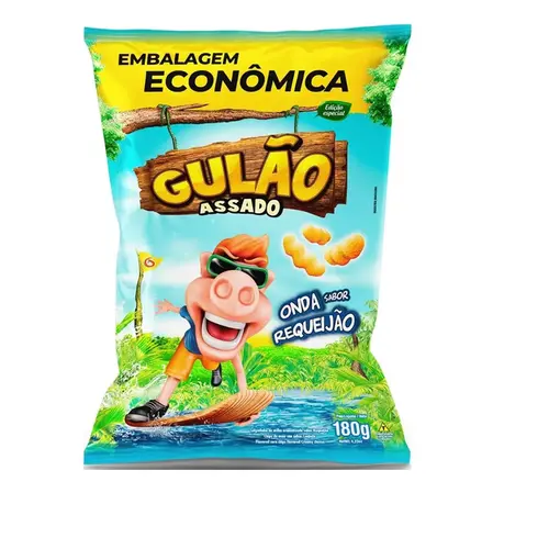 Salgadinho Gulão Assado Requeijão 180g