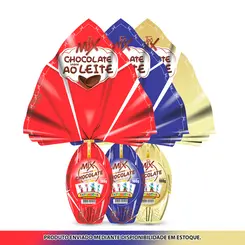 Ovo De Páscoa De Chocolate Toc Mix 100g
