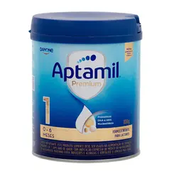 Leite Em Pó Aptamil Premium 1 Danone 0 a 6 meses 800g
