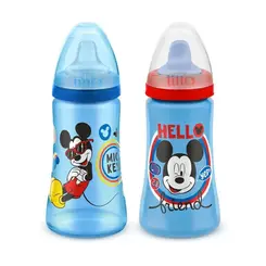 Kit 2 Copos Lillo Colors Disney Azul 300ml