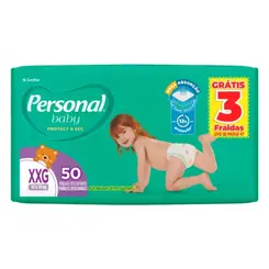 Fralda Personal Baby Protect & Sec XXG 50un