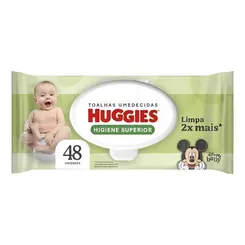 Lenço Umedecido Huggies Refil 48 Unidades