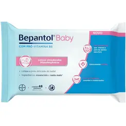 Lenço Umedecido Bepantol Baby 48 Unidades