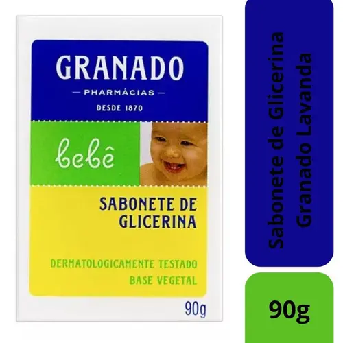 Sab Inf Granado Glicerina Lav Bebe 90g