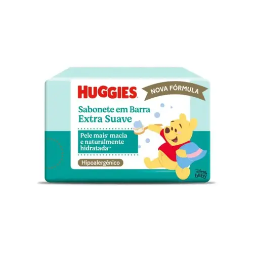 Sabonete Barra Infantil Huggies Extra Suave 75g