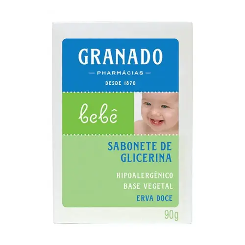 Sabonete De Glicerina Granado Erva-doce Bebê 90g