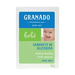 Sabonete De Glicerina Granado Erva-doce Bebê 90g