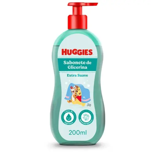 Sabonete Líquido Huggies Extra Suave 200ml
