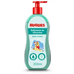 Sabonete Líquido Huggies Extra Suave 200ml