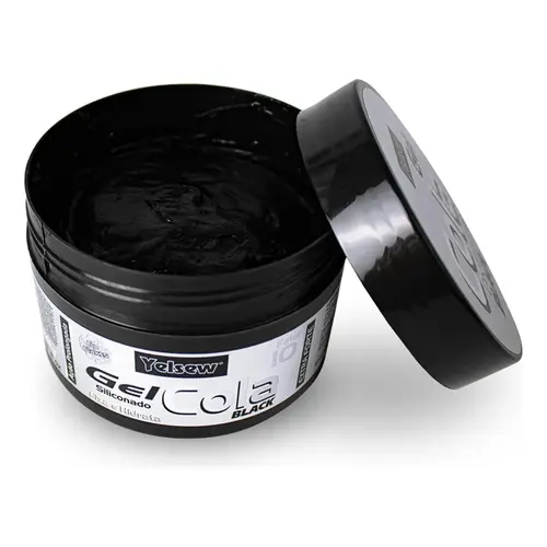 Gel Cola Siliconado Yelsew Black 240g
