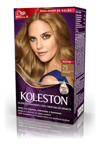 Tintura Koleston Louro Avelã  73