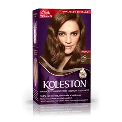 Kit Tintura Koleston Castanho Claro 50
