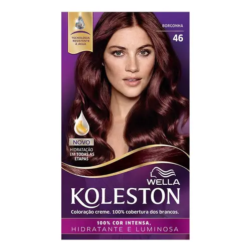Kit Tintura Koleston 46 Borgonha