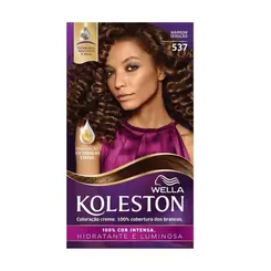 Kit Tintura Koleston 537 Marrom Sedução