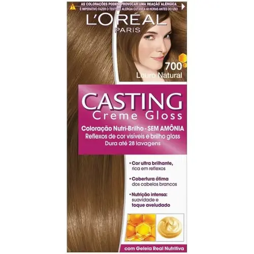 Tintura Casting Creme Gloss Nº 700 Loura Natural - 180g