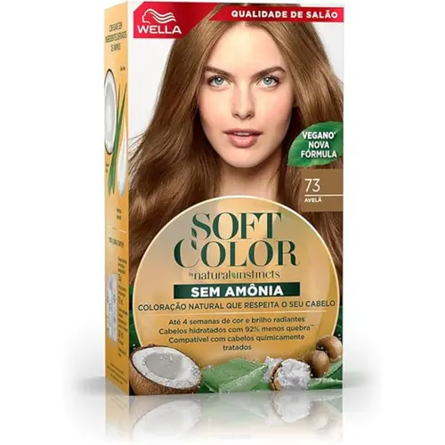 Kit Tintura Soft Color 73 Avelã