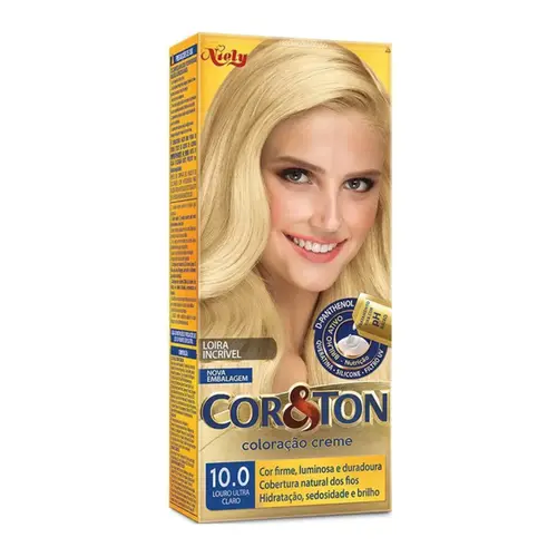 Tintura Cor & Ton Creme Louro Ultra Claro Nº 10.0