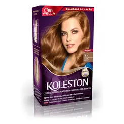Kit Tintura Koleston 77 Marron Dourado