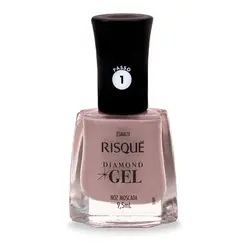 Esmalte Risqué Diamond Gel Noz Moscada 9,5ml