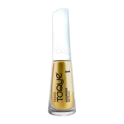 Esmalte Novo Toque Dourado Metálico 8ml