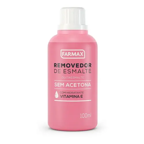 Removedor Farmax Esmalte Sem Acetona 100ml