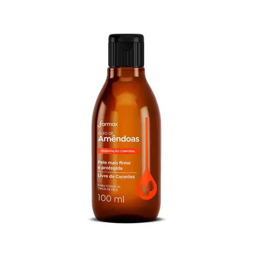 Óleo de Amêndoas Farmax Hidratação Corporal 100ml