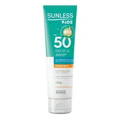 Protetor Solar Sunless Kids Infantil Fps50 Não Oleoso 120g