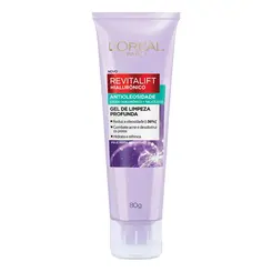 Gel de Limpeza Antioleosidade L Oréal Paris Revitalift Hialurônico 80g