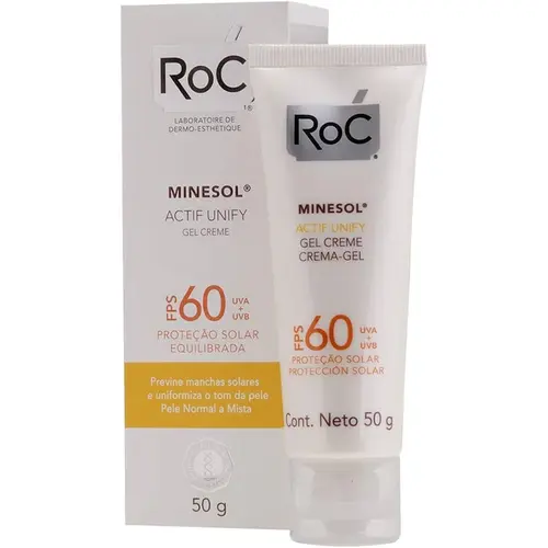 Roc Minesol Actif Unify Fps 60 50g