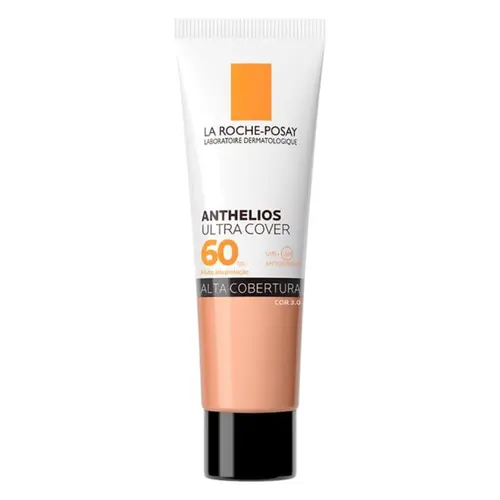 Protetor Solar com Cor Anthelios Ultra Cover da La Roche-Posay FPS 60 3.0 30g