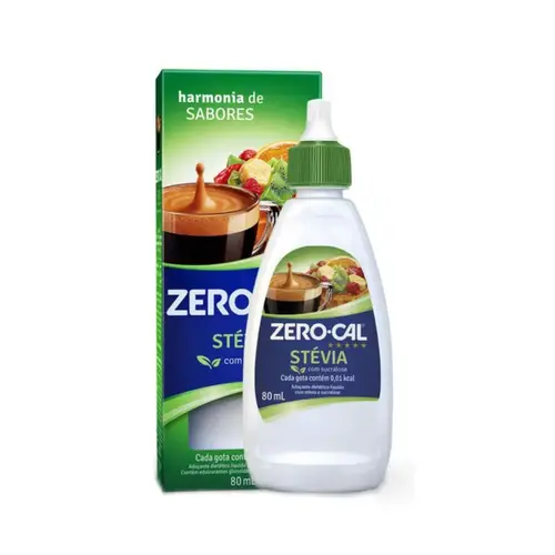 Adoçante Líquido Zero Cal Stévia 80ml