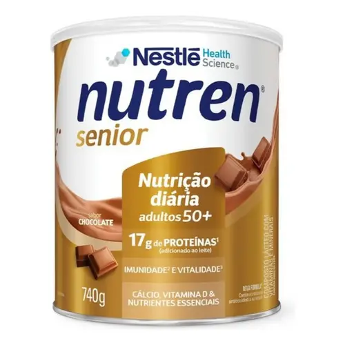 Suplemento Nutren Senior Sabor Chocolate 740g