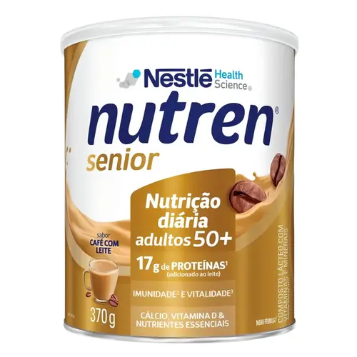 Suplemento Alimentar Nutren Sênior 50+ Café com Leite 370g