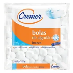 Algodão em Bolas Cremer Pacote 95g