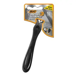 Aparelho De Barbear Bic Comfort 3 Advance Black Preto 1 unidade