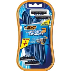 Aparelho de Barbear Bic Comfort3 Normal Leve 4 Pague 3