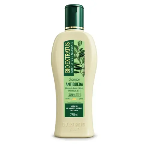Shampoo Bio Extratus Jaborandi 250ml Antiqueda E Crescimento Fortalecedor Capilar Com Quilaia E Alecrim Limpeza Estimulante Para Cabelos Com Queda E Fracos Original Profissional