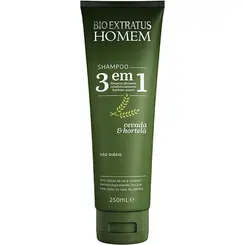 Sh Bio Extratus Homem Cevada 3x1 250ml