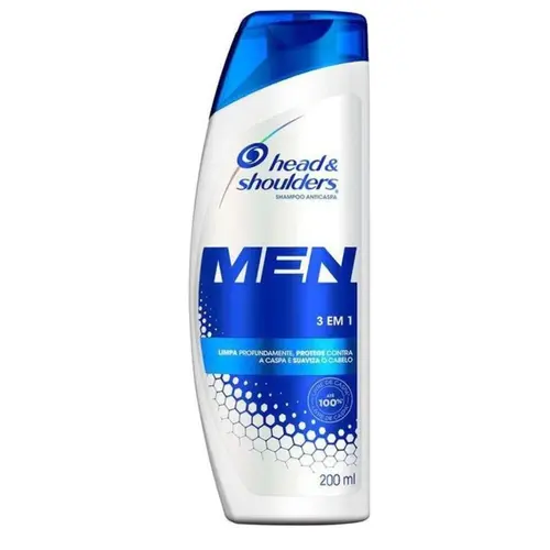Shampoo Head & Shoulders Anticaspa 3 Em 1 - 200ml