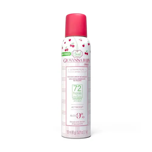 Desodorante Giovanna Baby Aerossol Cherry 150ml