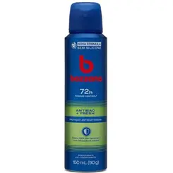 Desodorante Aerossol Bozzano Masculino Fresh 48h 150ml