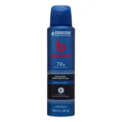 Desodorante Bozzano Aerosol Power Protection Carvão Ativado Antitranspirante 72h 150ml
