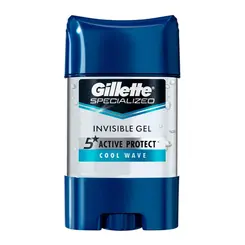 Desodorante Stick Gillette Masculino Clear Gel Cool Wave 82g