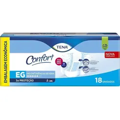 Fralda Geriátrica Tena Confort Mega EG 18 Unidades