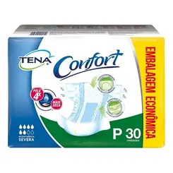 Fralda Geriátrica Tena Confort Mega P 30 Unidades